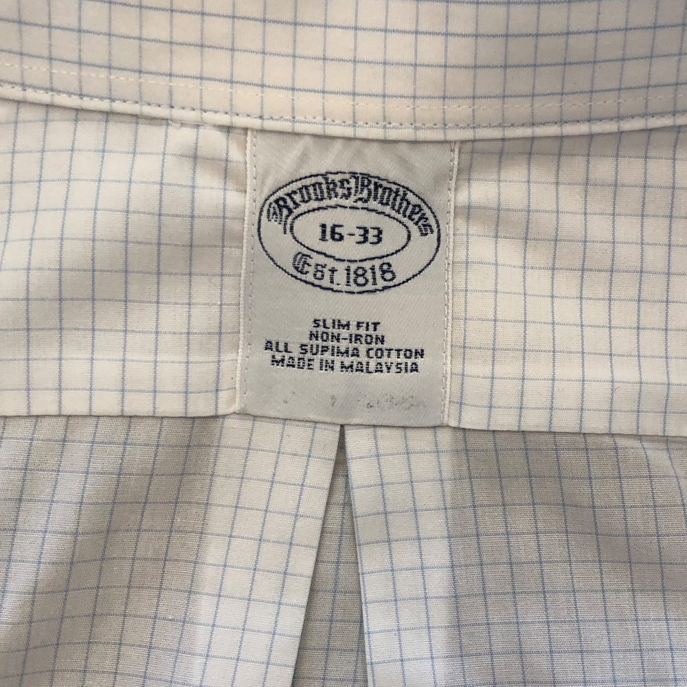 Brooks Brothers - Collar 16" x Sleeves 33"